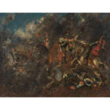 Painter 18th/19th century, "Battle of the Horsemen", probably from the Turkish Wars, - photo 1