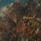 Painter 18th/19th century, "Battle of the Horsemen", probably from the Turkish Wars, - Foto 3