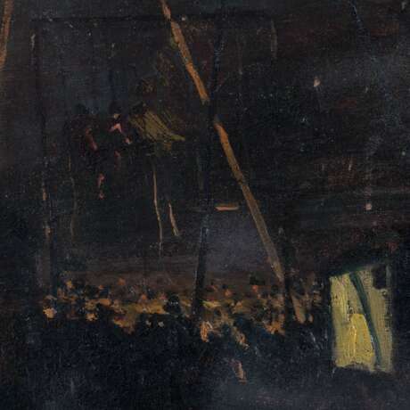 PAINTER/IN 19th/20th century, "Jugglers at evening performance", - Foto 5