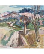 Peter Jakob Schober. SCHOBER, PETER JAKOB (1897-1983), "Early spring in the Bottwartal".