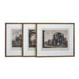 MORELLI, FRANCESCO (also Francois Morel, 1768 - 1832), 3 views of Rome, - photo 1