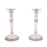 GERMAN Pair of candlesticks, 925 silver, 20th c., - photo 2