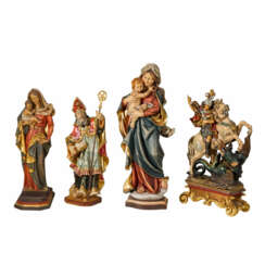 GROUP OF FOUR RELIGIOUS FIGURES