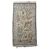 Oriental carpet with silk. NAIN/PERSIA, 20th century, ca. 104x62 cm - фото 1