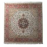 Oriental carpet with silk. TEREBRIS/IRAN, 20th century, 245x244 cm. - photo 1
