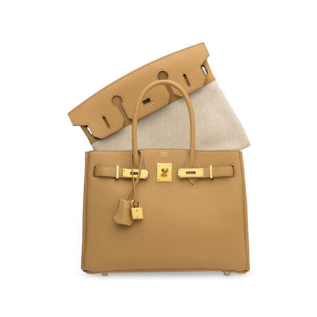 A LIMITED EDITION BISCUIT TOGO & SWIFT LEATHER 3 IN 1 BIRKIN 30 WITH GOLD HARDWARE - Foto 1