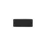 A CUSTOM BLACK & CRAIE EPSOM LEATHER SELLIER KELLY 25 WITH PERMABRASS HARDWARE - photo 5