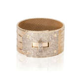 AN 18K ROSE GOLD & DIAMOND MILANESE MESH KELLY BRACELET GM - фото 1