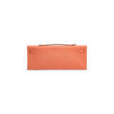 A FLAMINGO EPSOM LEATHER KELLY CUT WITH GOLD HARDWARE - photo 4