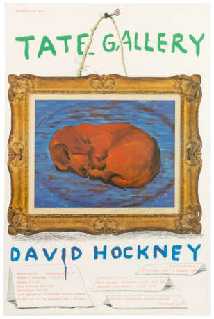 Tate Gallery, David Hockney, "Little Stanley Sleeping" - photo 1