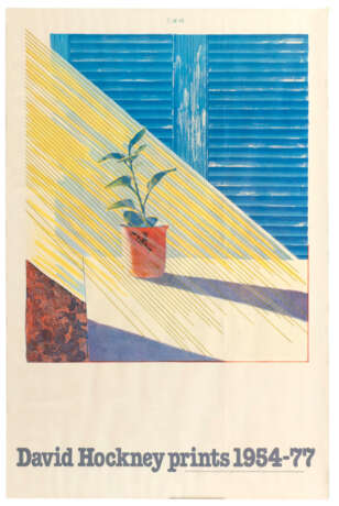 David Hockney Print, "Sun" - photo 1
