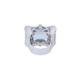 Ring with aquamarine about 19 ct and diamonds - фото 2