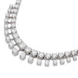 Necklace with 118 diamonds total over 10 ct, - фото 4