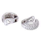 LEO PIZZO earrings with diamonds totaling approx. 2.1 ct, - Foto 3