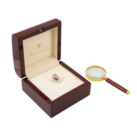 WELLENDORFF Ronde "Truffle" with diamond ca. 0,02 ct, - photo 6