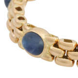 EUGEN HIRNER bracelet with 5 fine oval sapphire cabochons, - Foto 4