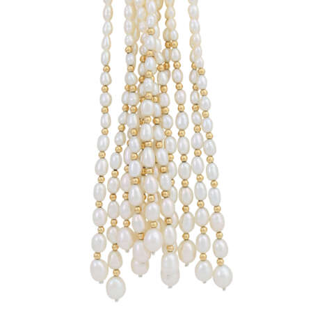 Fancy "Charleston" pearl necklace - photo 2