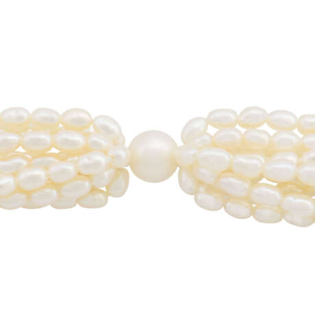 Fancy "Charleston" pearl necklace - photo 8