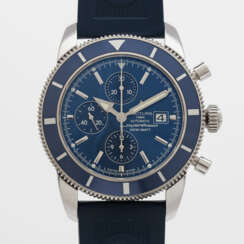 BREITLING Herrenuhr "Superocean Heritage". Edelstahl.