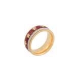 WELLENDORFF Rotating ring "Cherry" with diamonds total ca. 0,55 ct, - фото 8