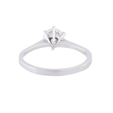 Solitaire ring with diamond of approx. 1.03 ct, - Foto 4
