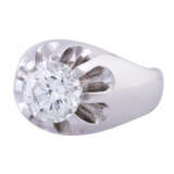 Solitaire ring with diamond of approx. 2 ct, - photo 5