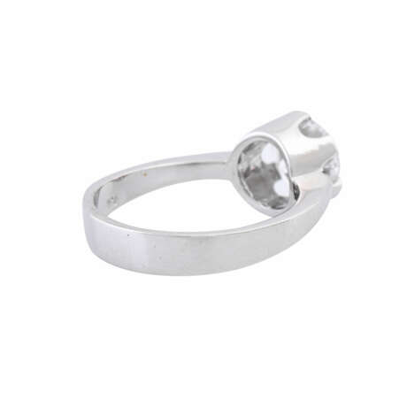 Solitaire ring with diamond of approx. 2.17 ct (hallmarked) - photo 3