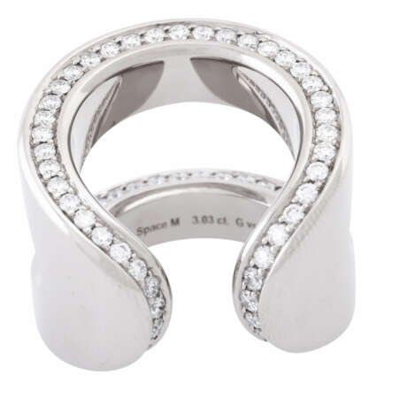JOCHEN POHL ring "Space M" with diamonds - Foto 4