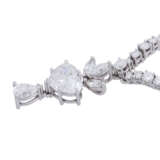 Necklace with diamonds total ca. 3,9 ct, - фото 4