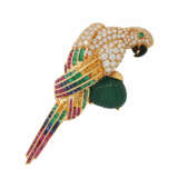 Unusual brooch "Parrot - фото 3