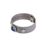 Bracelet with fine sapphire approx. 6.8 ct, - фото 3