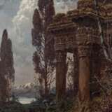 KNAB, FERDINAND (1834-1902) "Southern view with ruins of an ancient temple" 1885 - photo 3
