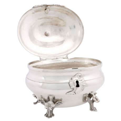 STRALSUND silver sugar bowl, 2nd half of the 18th c. - Foto 3