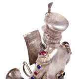 SEQUENCE OF FIVE FOLK MUSICIANS IN SILVER AND SHELL MOUNT - Foto 11
