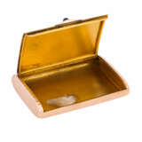 RUSSIA gold box with sapphire cabochon, - photo 2