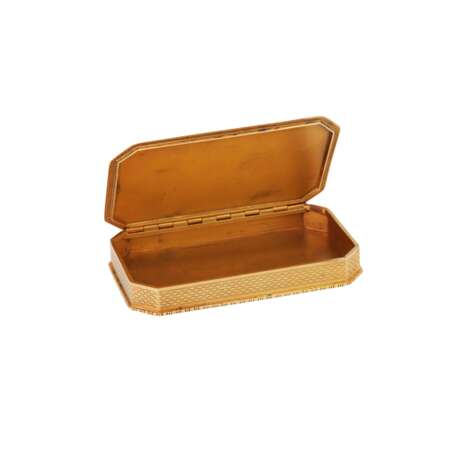 Finely chased gold box, - photo 2