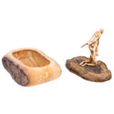 Erotic object with box made of mammoth ivory, - фото 3