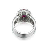 RUBY AND DIAMOND RING - photo 2