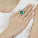 NO RESERVE - EMERALD AND DIAMOND RING - фото 3