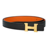HERMÈS reversible belt "CONSTANCE", L.: 95cm. - фото 2