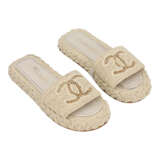 CHANEL sandals, size. 37. - фото 1