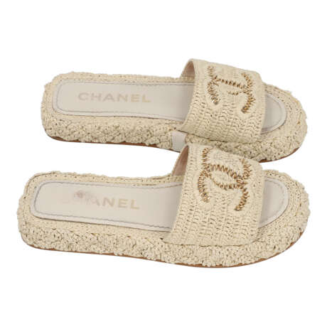 CHANEL sandals, size. 37. - фото 2
