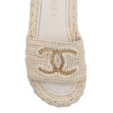 CHANEL sandals, size. 37. - фото 6