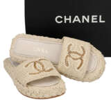 CHANEL sandals, size. 37. - фото 8