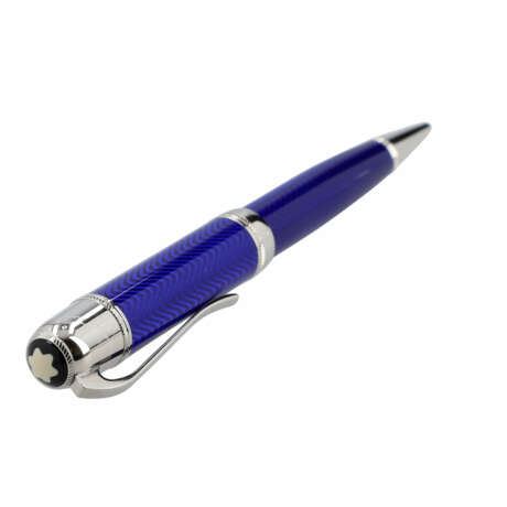 Montblanc twist action ballpoint pen "WRITERS EDITION 2003 JULES VERNE". - фото 2