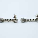 Sapphire Diamond Earrings - Foto 2