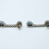 Sapphire Diamond Earrings - фото 3