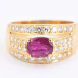 Ruby Diamond Ring - photo 2