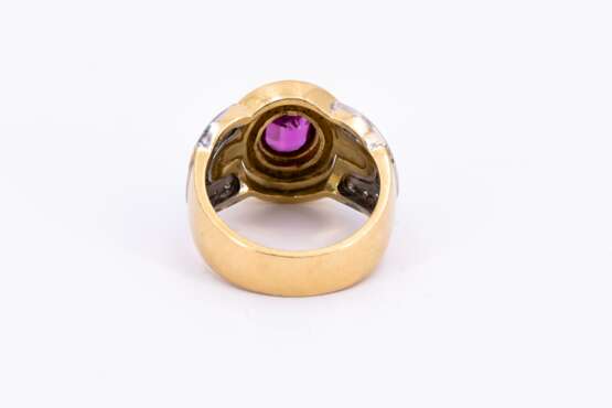 Corundum Diamond Ring - photo 3