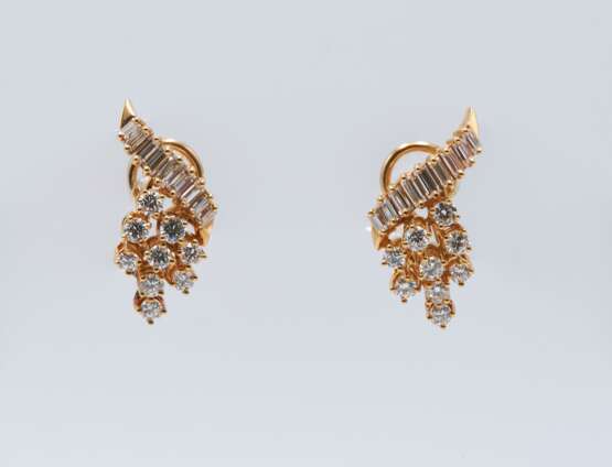 Diamond Ear Studs/Clips - photo 1